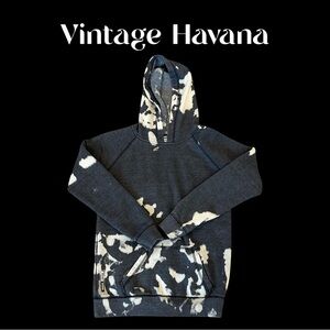 Boys Vintage Havana tie dye hoodie size M
